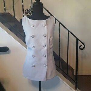 NWT Cider Double breasted tweed vest- Size XL